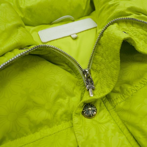 Invierno cálido chaqueta recortada cuello cremallera Dtg impresión de burbuja chaqueta de cultivo