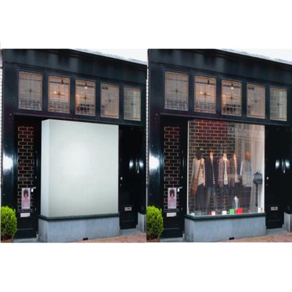 Bathroom / Hotel PDLC Smart Glass Film Ultraviolet Protection Sound Insulation Office Switchable Glass PDLC Auto Dimming Glass