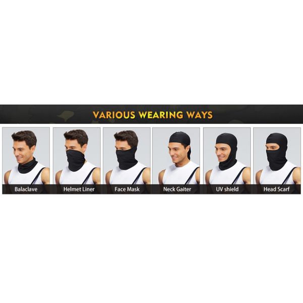 Outdoor Camouflage Tactical Mask Scarf ornaments Camo Face Mask Bandana Balaclava Hood Headwear Men Women Tactical