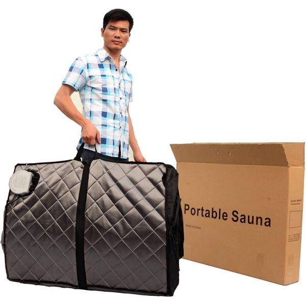 Folding Chair Personal Portable Low Price Hotsale Amazon Top Fir Infrared Sauna Detox Therapy Sauna Computer Control Panel Room EMF Sauna