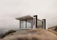 Prefab Light Steel Frame Overwater Bungalow Light Steel Frame House Dome Cabin House