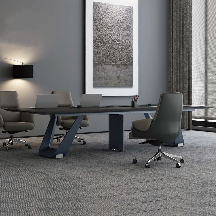 Черная доска меламина глубины 900мм столов исполнительного офиса с выпушкой ПВК