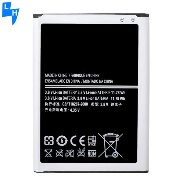 Batería recargable de teléfono móvil de 3100mAh EB595675LU para Samsung Note2 G800F N7100 N7102 N719 N7108 N7108D