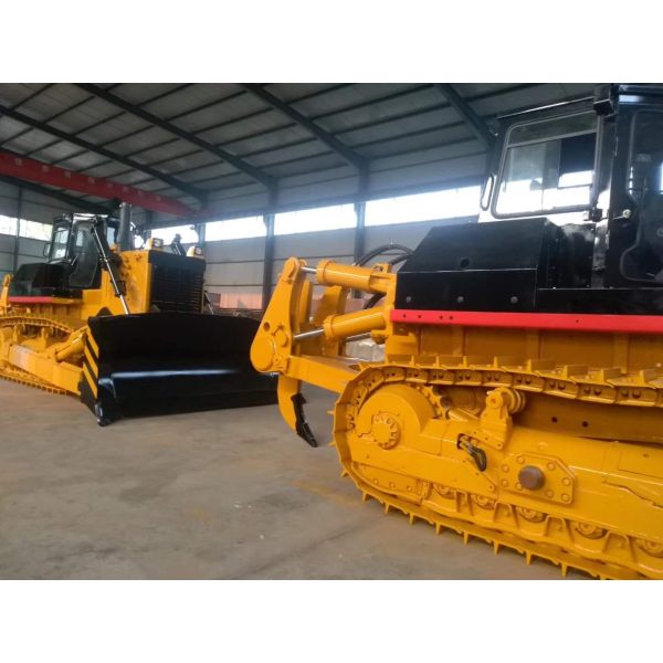 High Speed Road Construction Crawler Bulldozer With 2000mm Track Gauge SHANTUI SD22