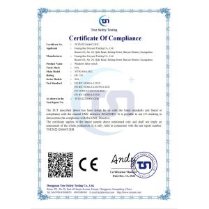 Guangzhou Jinyuan Auto Parts Co., Ltd. Certifications