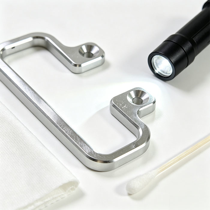 Custom CNC Machined Stainless-Steel U-Shaped Mounting Bracket Handle with Corrosion-Resistant, High-Precision, and Customizable Dimensions