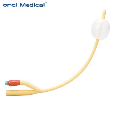 Silicone 2 Way Foley Balloon Catheter , 5cc - 30cc Balloon Foley Catheters