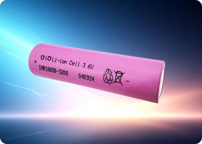 600 Ciclos 18650 Batería 3200mAh 10A 3.6 V Batería Diseño eficiente en el espacio