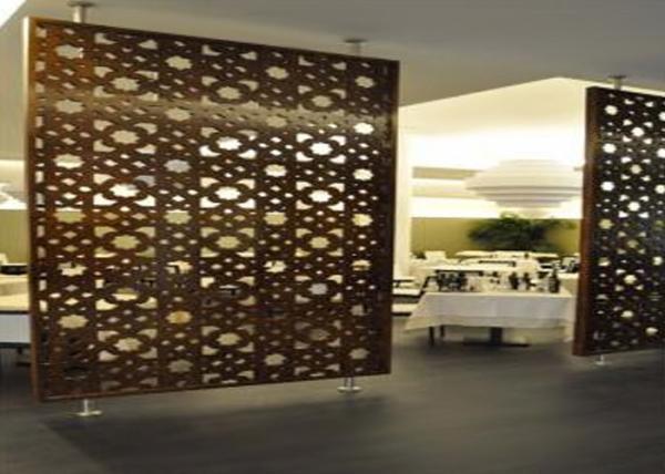 Luxurious Stainless Steel Privacy Screen With Good Ventilation / Light Transmittance