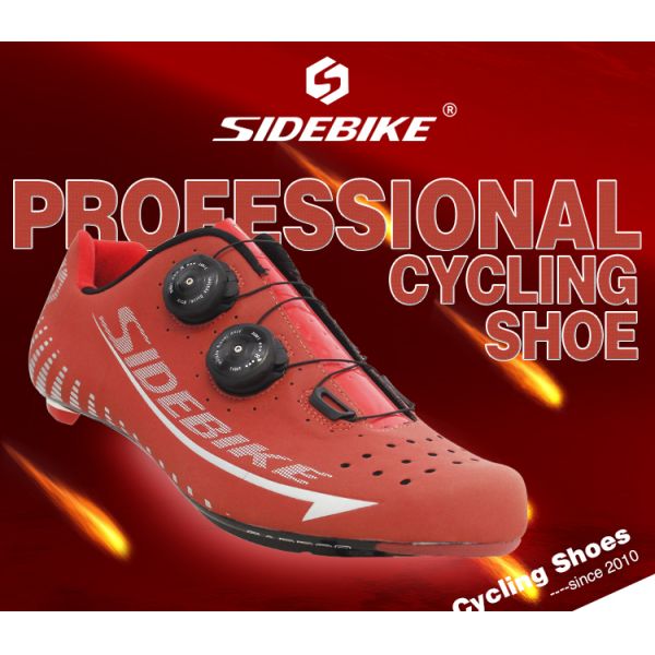 Spring Carbon Road Cycling Shoes Geometry Design Body High Pressure Resistance