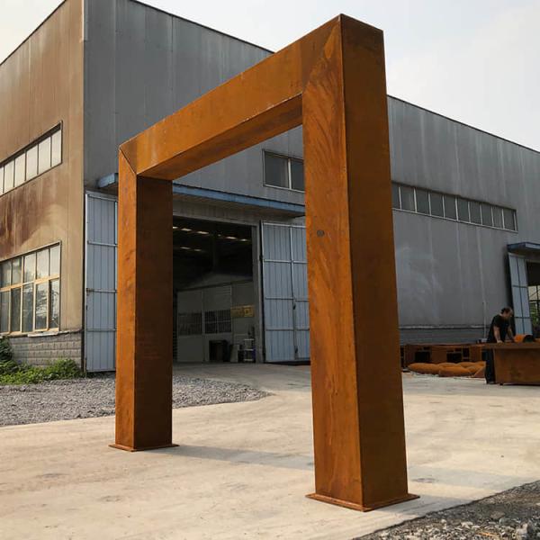 5.9ft Corten Steel Water Feature 70 inch Diy Rain Curtain
