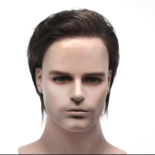 7*5 Base Toupee Hair System Medium Men'S Wigs For Baldness