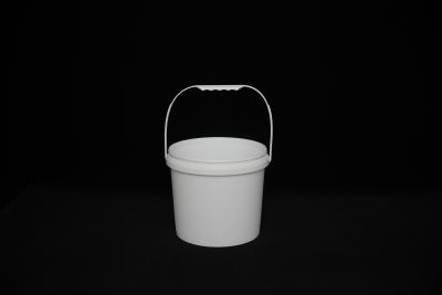 Custom Printed Plastic Round Buckets For Food Storage