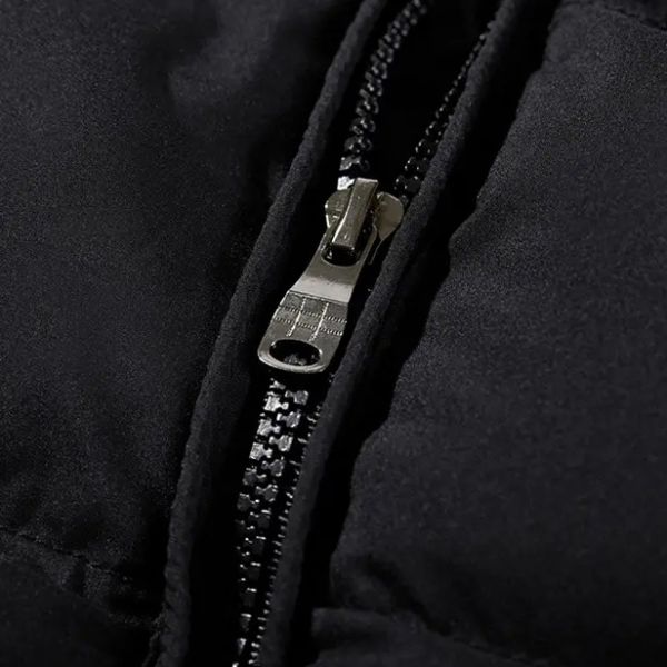 High Quality Winter Warm Men'S Cotton Vests Custom Logo Plus Size Casual Loose Solid Sleeveless Zipper Puffer Vest Jacket Men