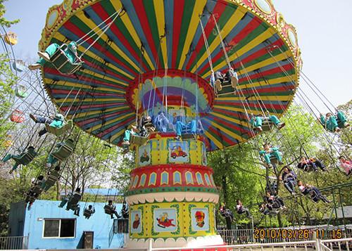 Factory direct amusement equipment 24 seats shakinghead flying chair for sale
