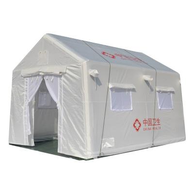 Waterproof Large Temporary Hospital Tent ，Building Steel Structure Peak Top Roof