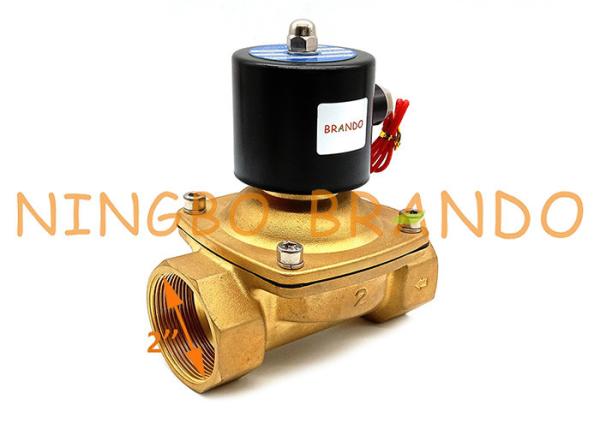 2 válvula de solenoide da água do diafragma da polegada UW-50 2W500-50 semi