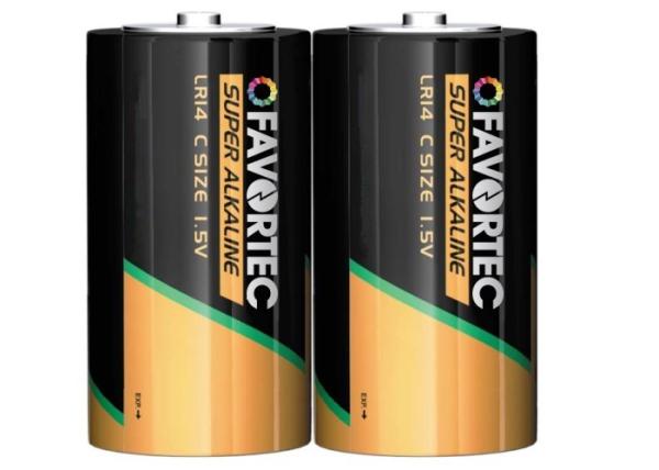 C Size Super Alkaline Battery LR14  AM2 1.5V For Clock Electric Toys