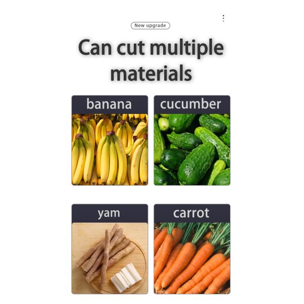 Industrial Apple Carrot Taro Banana Fruit Vegetable Cutting Slicing Slicer Machine