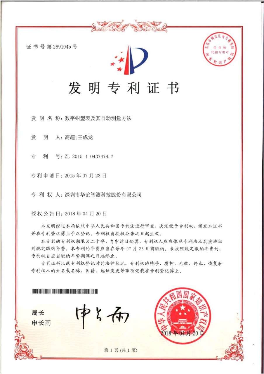 Guilin Huayi Peakmeter Technology Co., Ltd. Сертификации