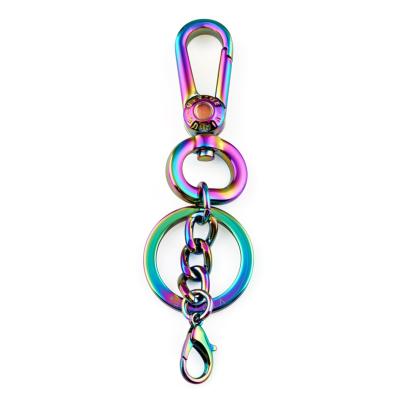 Custom 5/8 Metal Swivel Hook Clasp Key Chains Keyrings Highly Polished 100% Inspection