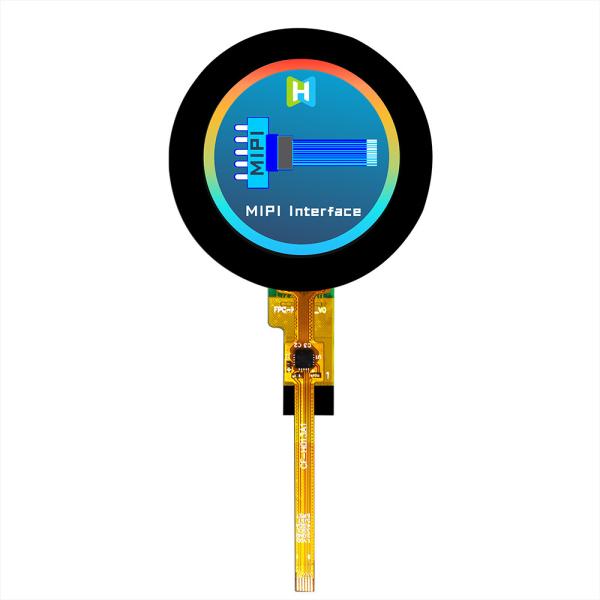 1.3 Inch Round IPS TFT LCD with Capacitive Touch | 320x320 Resolution | ST7796DW