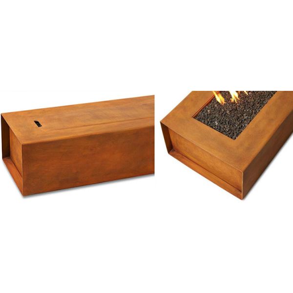 Steel Fire Pit Outdoor Home Garden Decoration Rusty Corten Steel Fire Pit