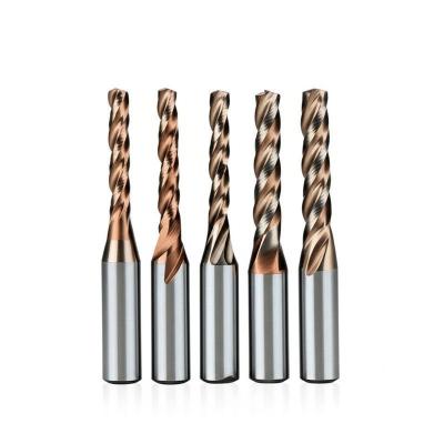 1/2/3/4/5/6/8/10/12/16 Flute Type Tungsten Carbide Drill Bits with Co 10%-12% and Customized Model Cutting Edge Angle