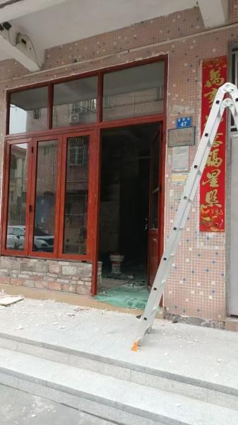 folding window aluminum balcony vertucal