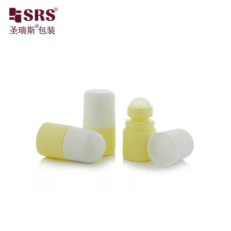 RPPC 30ml Custom Color PP Roller Bottle Empty Roll On Vial for Liquid