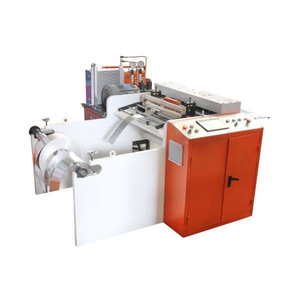 Máquina de prensagem de lâmina de serra semi-automática para restaurante em caixa de cores de papel de alumínio