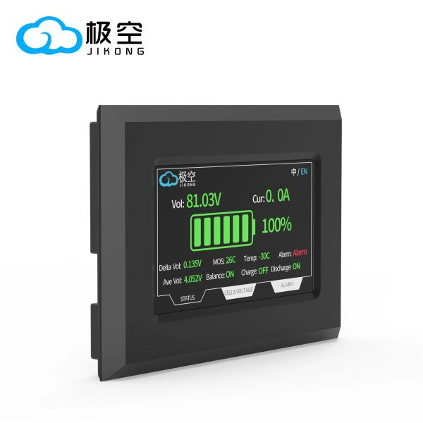 Jikong BMS 4.3 Inch Screen Display with a 3500mm Cable and 4 Fixing Screws for Jikong BMS