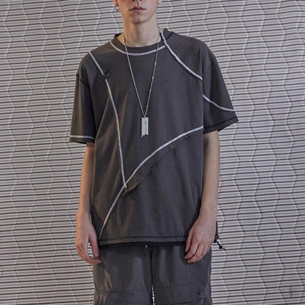 Male Anti Shrink Fashion T Shirt , High End Hiphop Stylish T Shirts For Guys