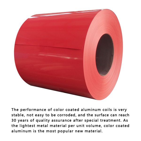 Customized Width Absolutely Affordable Painted 100-2000mm Coated Color Aluminum Coil Roll