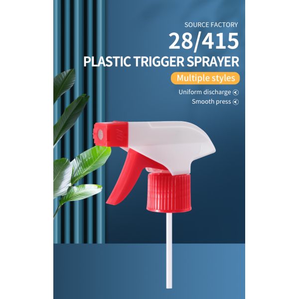 All Plastic Garden Trigger Bottle Atomizer Spray Trigger Sprayer with Non Spill Feature