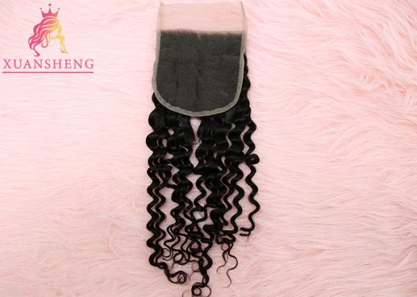 Deep Wave Hair 5*5 Transparents Lace Closure
