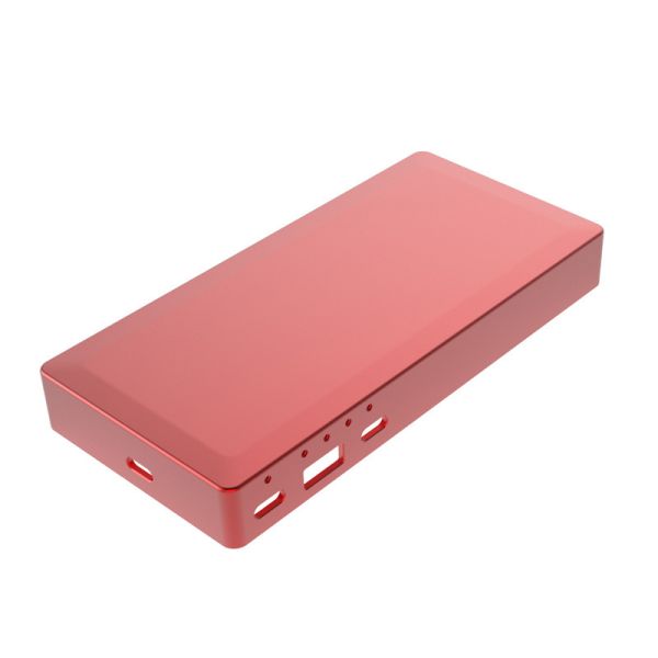 Подгонянный раковины заряжателя квадрата анод бесконечной поверхностный и подвергать механической обработке CNC филируя алюминиевый