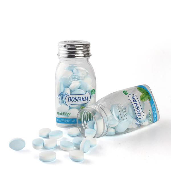 Cooling Mint Fresh Sugar Free Compressed Candy With Halal HACCP HALAL