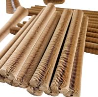 Manga cilíndrica reciclable del papel del panal para la botella de vino frágil de las mercancías