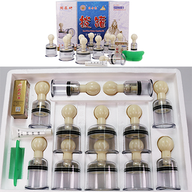 Massage Therapy Magnetic Cupping Set for Whole Body Care 1*27 Pcs Chinese Traditional