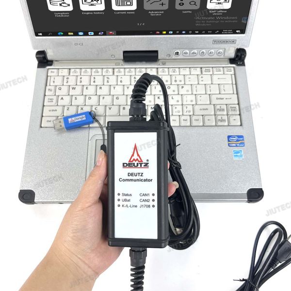 Deutz SerDia 4.0 Diagnostic Kit EMR6 Level 6 with USB Dongle