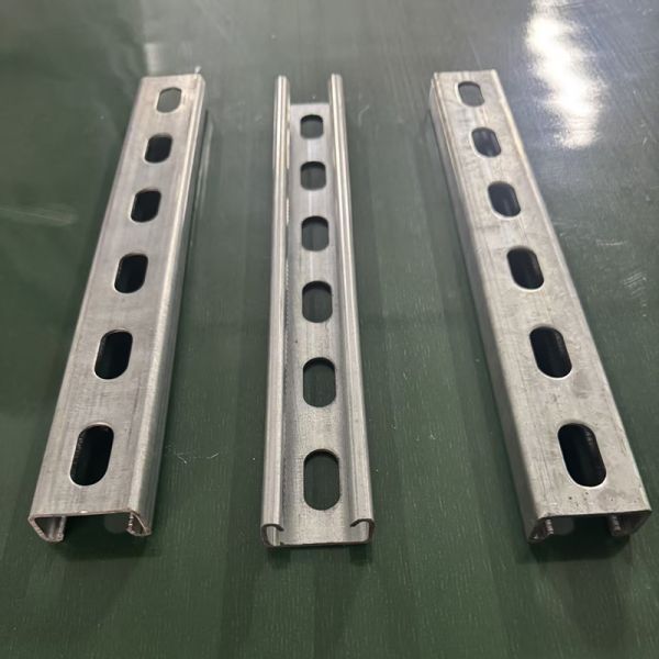 41X21 Hot Dip Galvanized C Strut Channel For MEP Pipe Hanger System