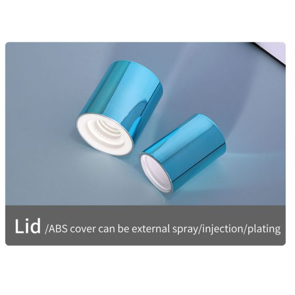 PETG Botella de bomba verde Botellas de spray para el cuerpo vacío cosmético 100 ml