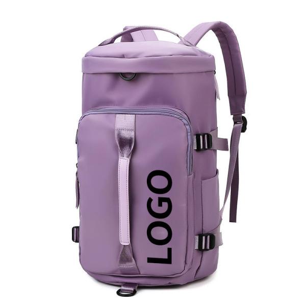 Custom Logo Short-Distance Weekend Gym Sports Backpack Travel Duffle Bags With Shoes Compartment