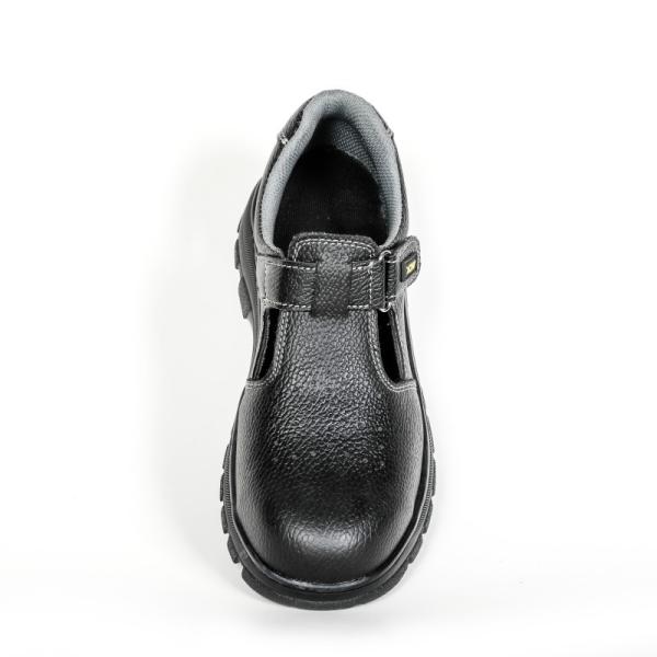 Factory Metal Eyelets Basic Safety Shoes Anti Puncture Function Durable Safe Breathable Work Shoes