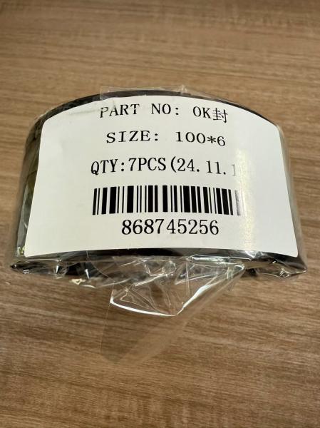 Chemical Resistance Industrial Rubber OK Seal Round Black