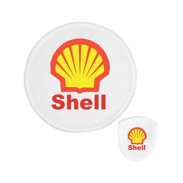 DIY Custom Sublimation Frisbee 25cm Blank Round Sublimation Foldable Fan