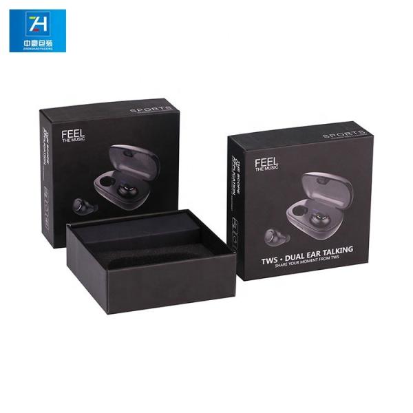 Glossy Lamination Headset Earphone TWS 1000gsm Cardbard Box