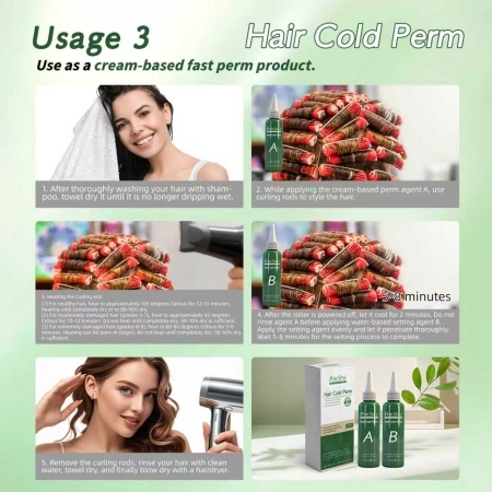 Wholesale Hair Color Manufacturer Perm Curling Cream OEM  Permanent Hair Perming Cream Herbal Gentle Hair Curl Solution