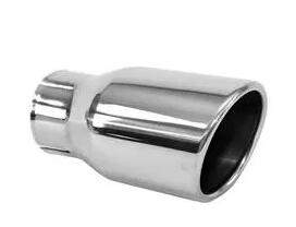 Polished Stainless Steel Exhaust Parts Clamp On 4 Inch SS304 Exhaust Pipe Tips